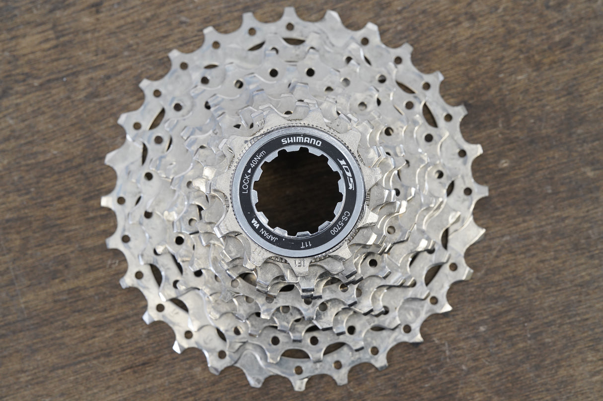11-28T Shimano 105 CS-5700 10 Speed Road Cassette 247g