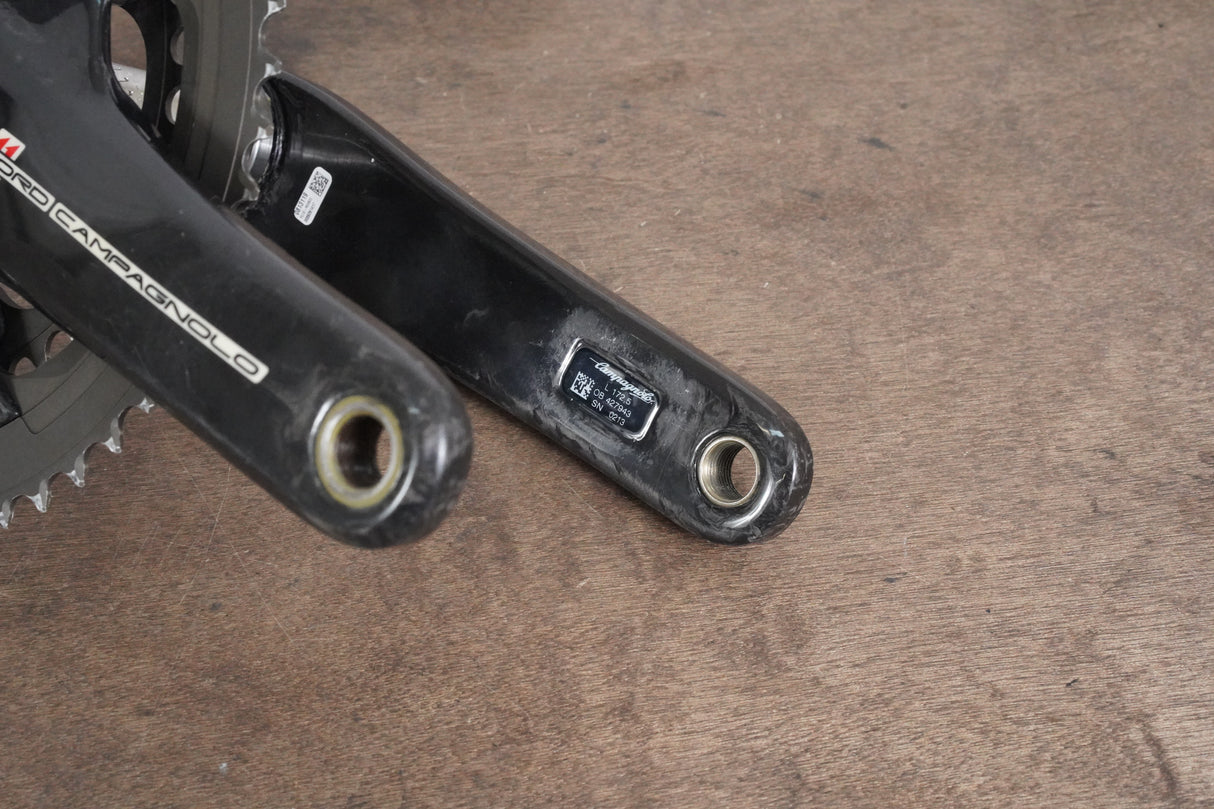 172.5mm 52/36T Campagnolo Record 11 Speed Carbon Crankset