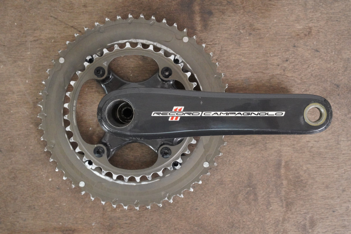 172.5mm 52/36T Campagnolo Record 11 Speed Carbon Crankset