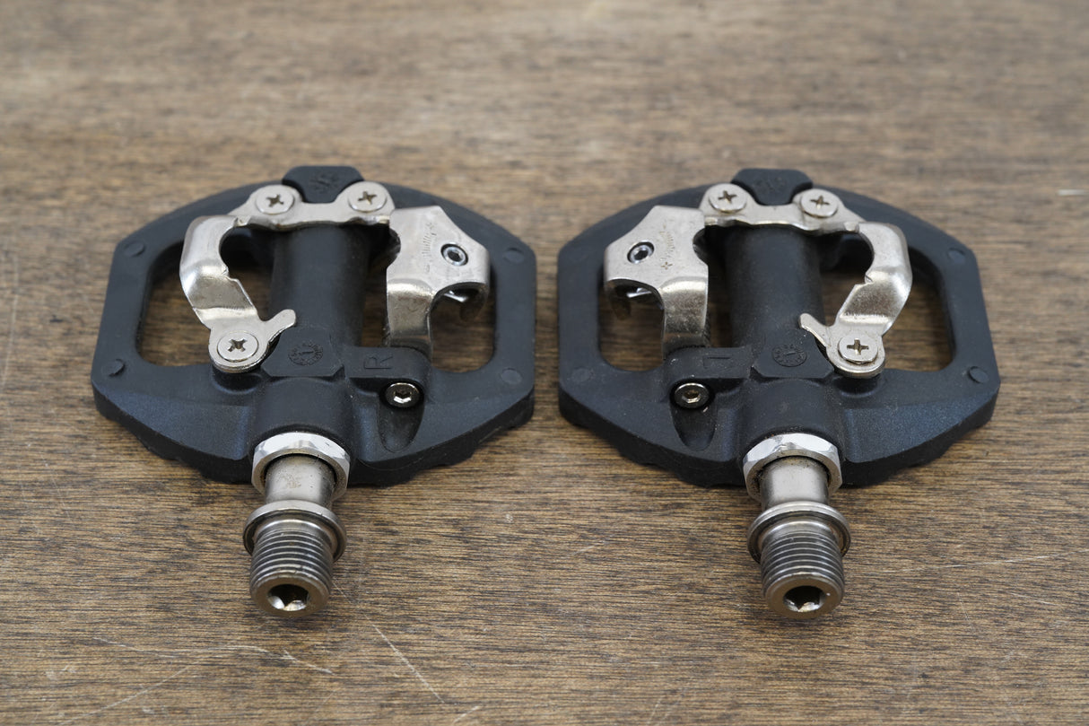 Promennd PD-F91 Dual Flat SPD Clipless Road CX MTB Pedals 295g