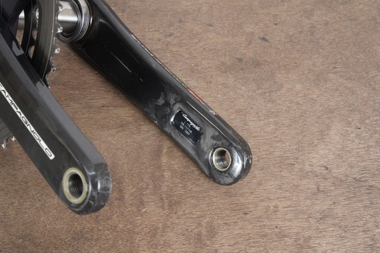 175mm 50/34T Campagnolo 11 Speed SRM Power Meter Road Carbon Crankset