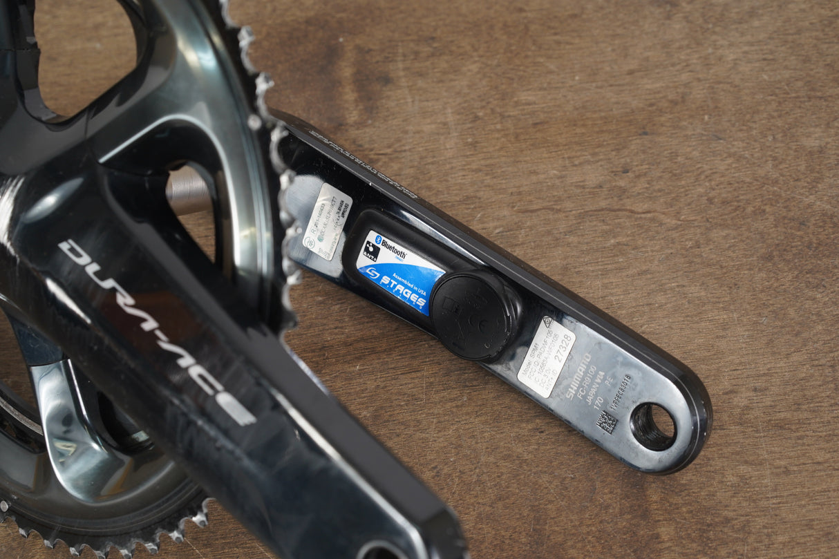 170mm 54/42T Dura-Ace FC-R9100 Stages Power Meter Crankset 9100