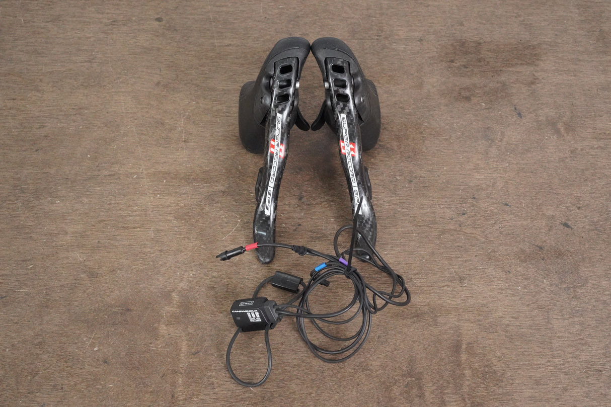 Campagnolo Super Record EPS 11 Speed Electronic Rim Brake Shifters + V2 Interface