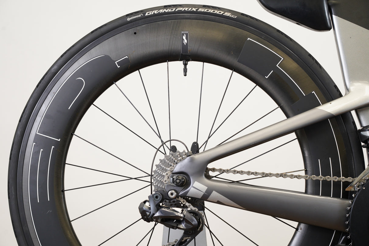 2019 48cm Felt IA10 Ultegra R8050 Di2 HED Jet Carbon TT Triathlon Rim Bike