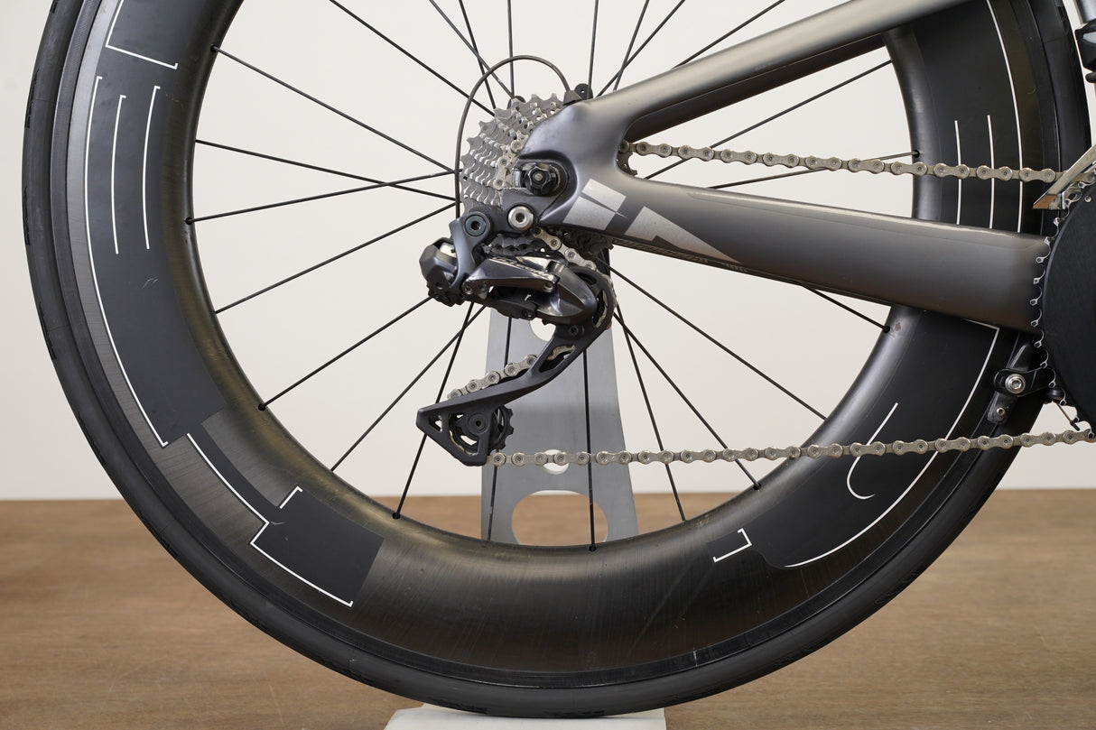 2019 48cm Felt IA10 Ultegra R8050 Di2 HED Jet Carbon TT Triathlon Rim Bike