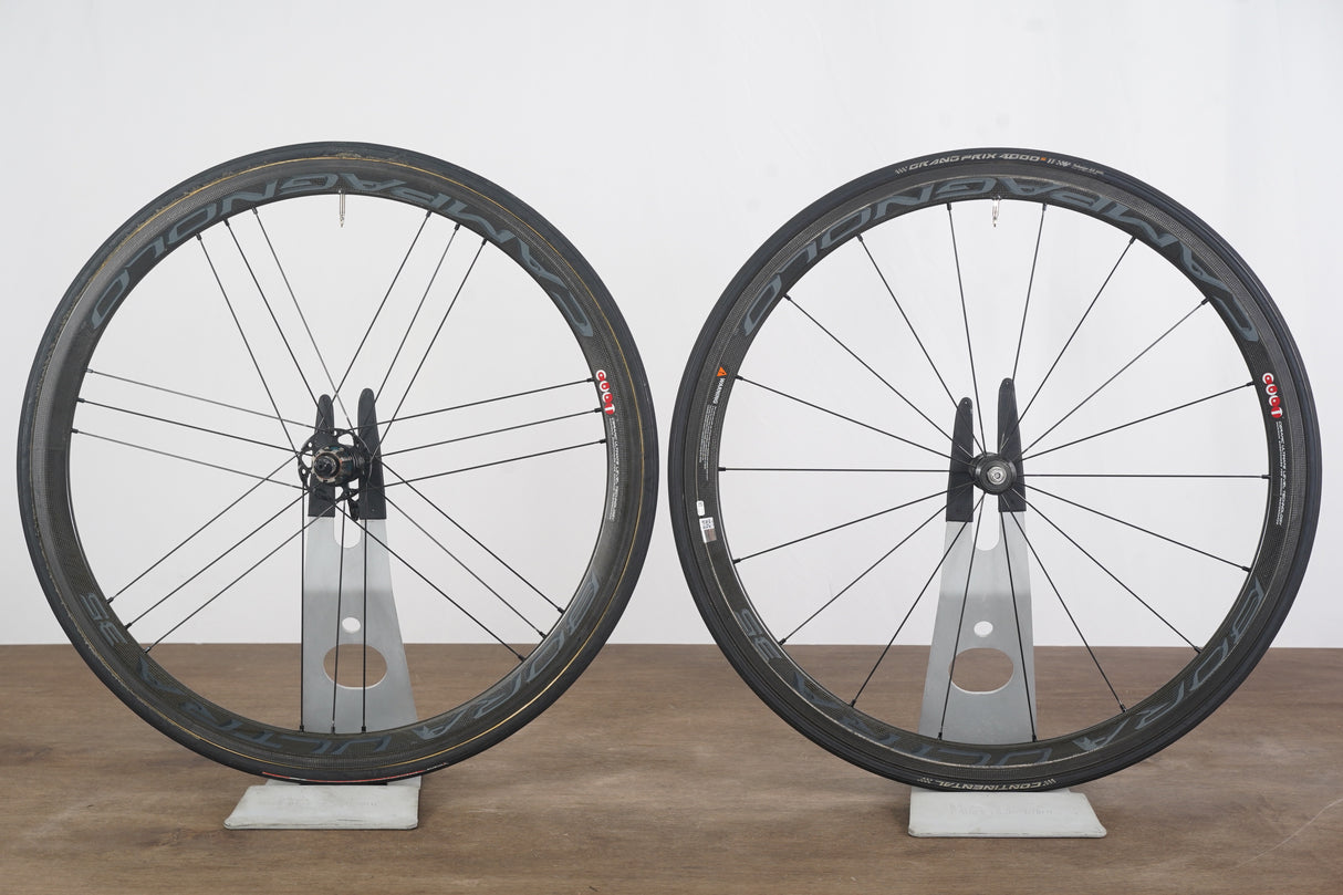 Campagnolo Bora Ultra 35 Carbon Tubular Rim Brake Wheelset Campagnolo 11 speed