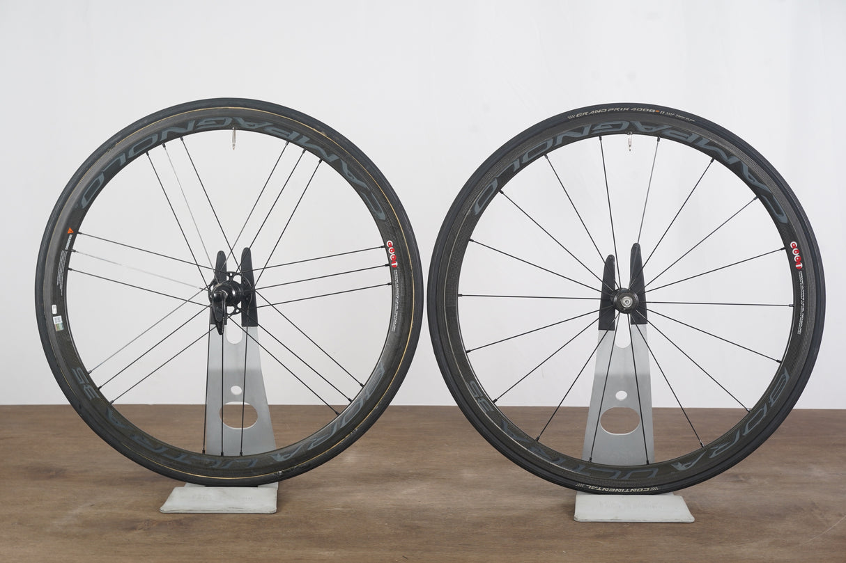 Campagnolo Bora Ultra 35 Carbon Tubular Rim Brake Wheelset Campagnolo 11 speed