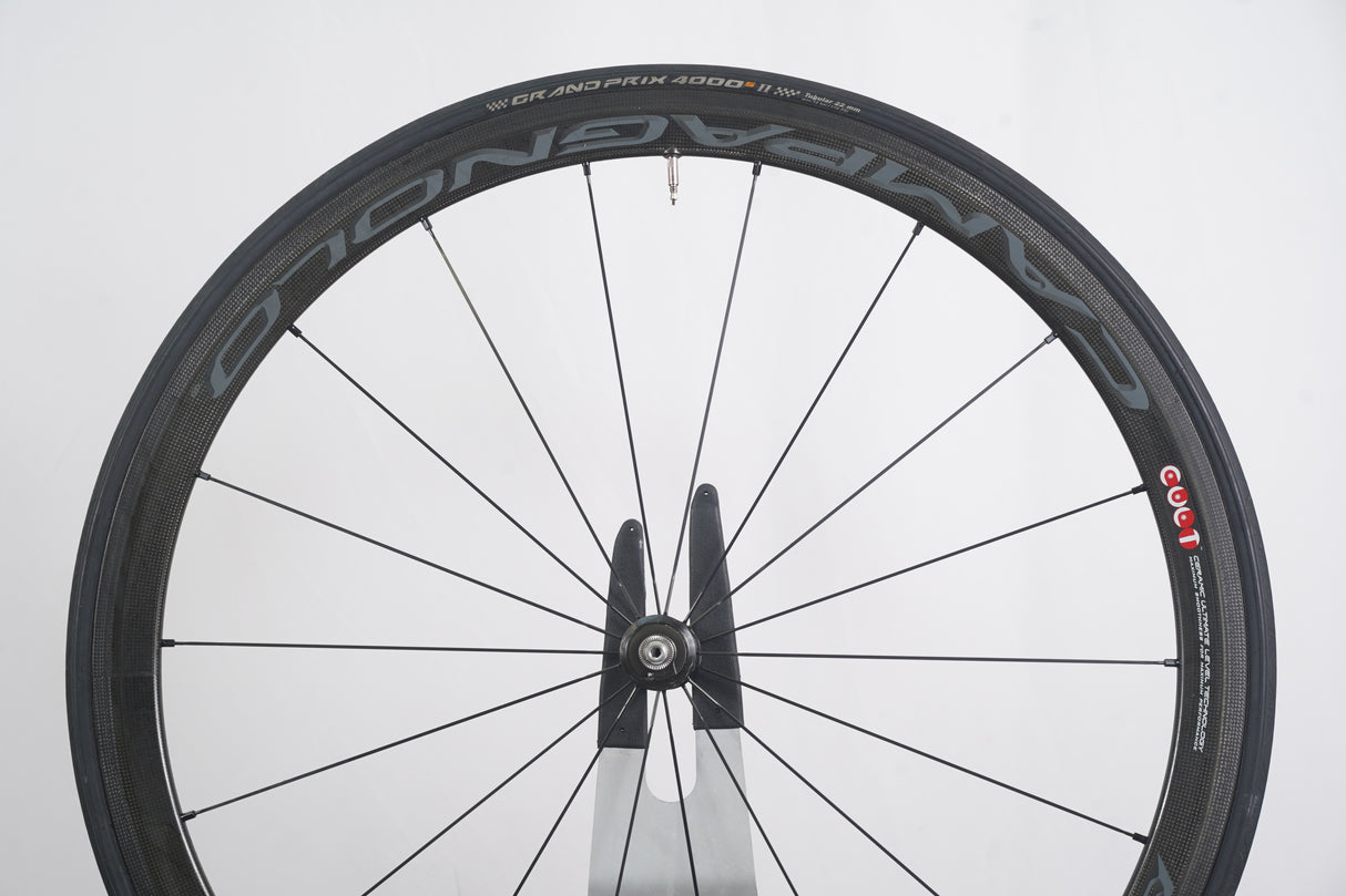 Campagnolo Bora Ultra 35 Carbon Tubular Rim Brake Wheelset Campagnolo 11 speed