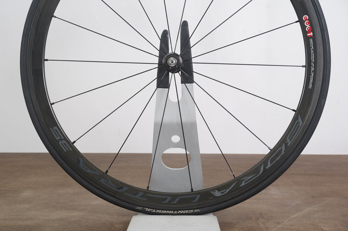Campagnolo Bora Ultra 35 Carbon Tubular Rim Brake Wheelset Campagnolo 11 speed