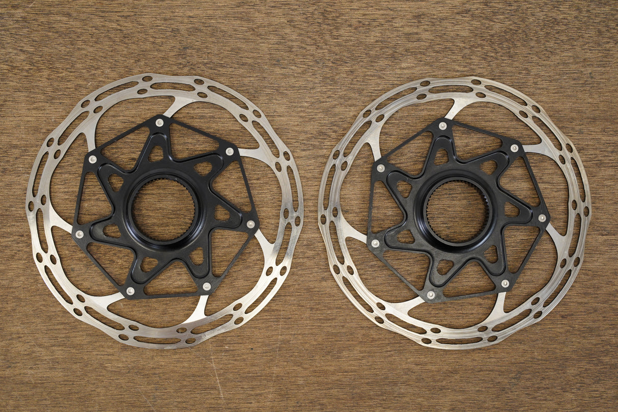 (2) 160mm SRAM Centerline CLX Center Lock Disc Brake Rotors