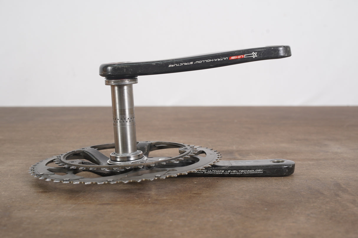 172.5mm 53/39T Campagnolo Super Record Titanium 11 Speed Carbon Crankset