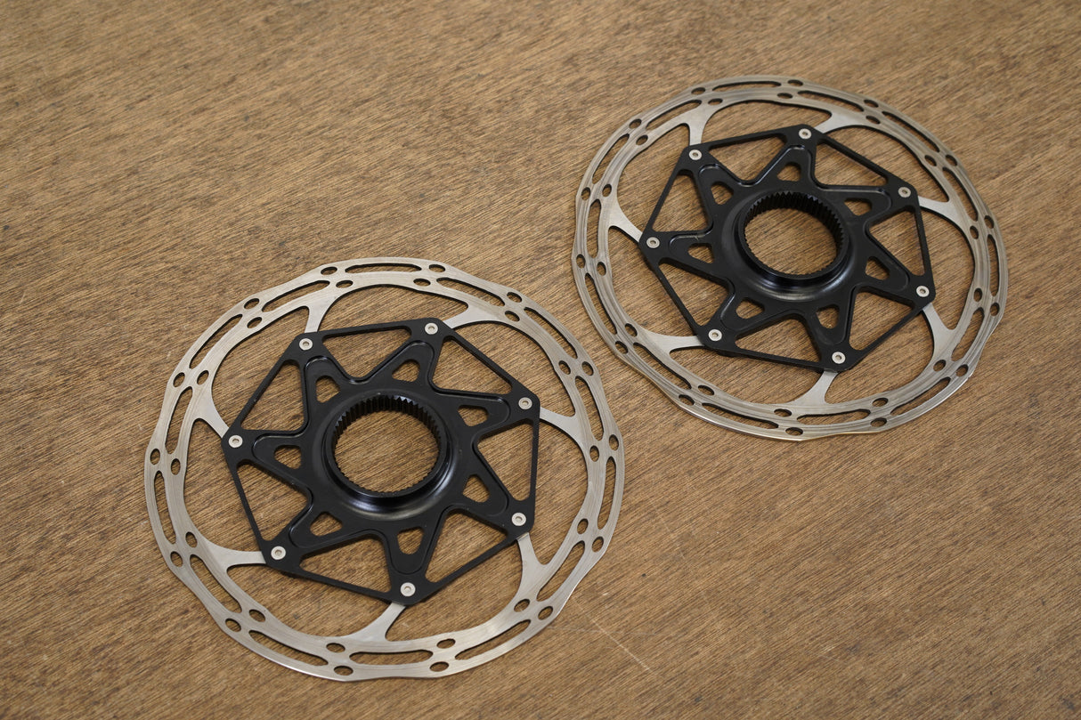 (2) 160mm SRAM Centerline CLX Center Lock Disc Brake Rotors