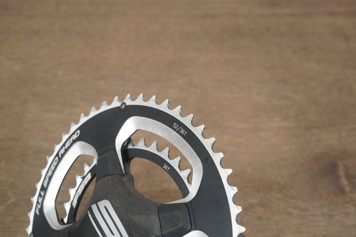 172.5mm 52/36T BB386 FSA SL-K Light Carbon Road Crankset SLK