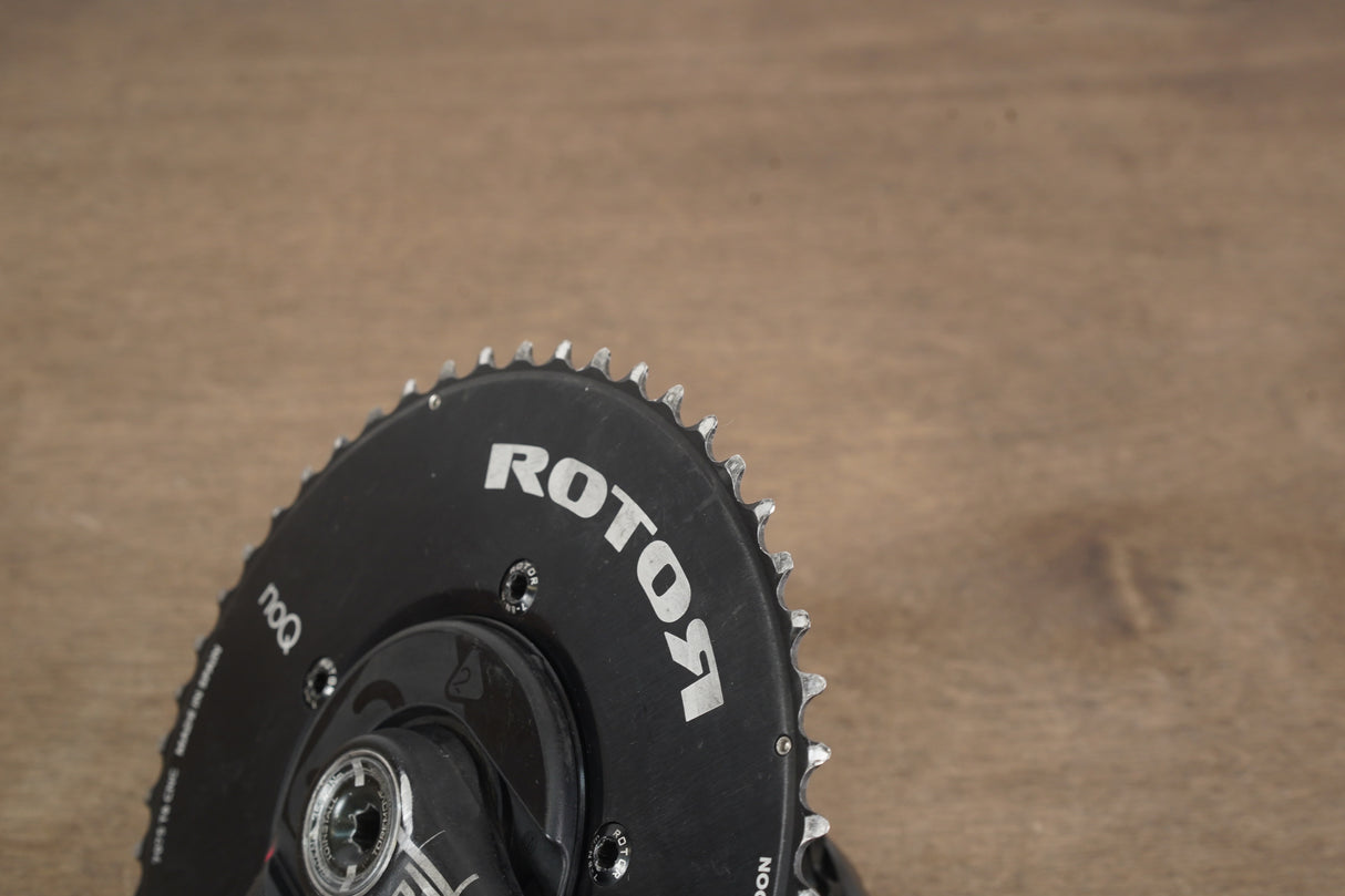 172.5mm 52/36T BB30 Rotor 3DF Power2Max Power Meter Road Crankset 3D