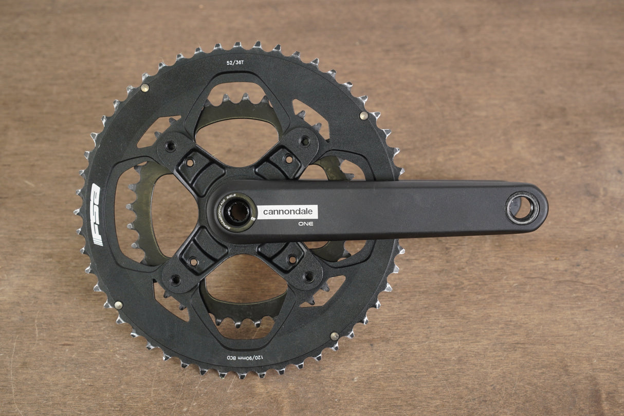 172.5mm 52/36T BB30 Cannondale ONE Road Crankset