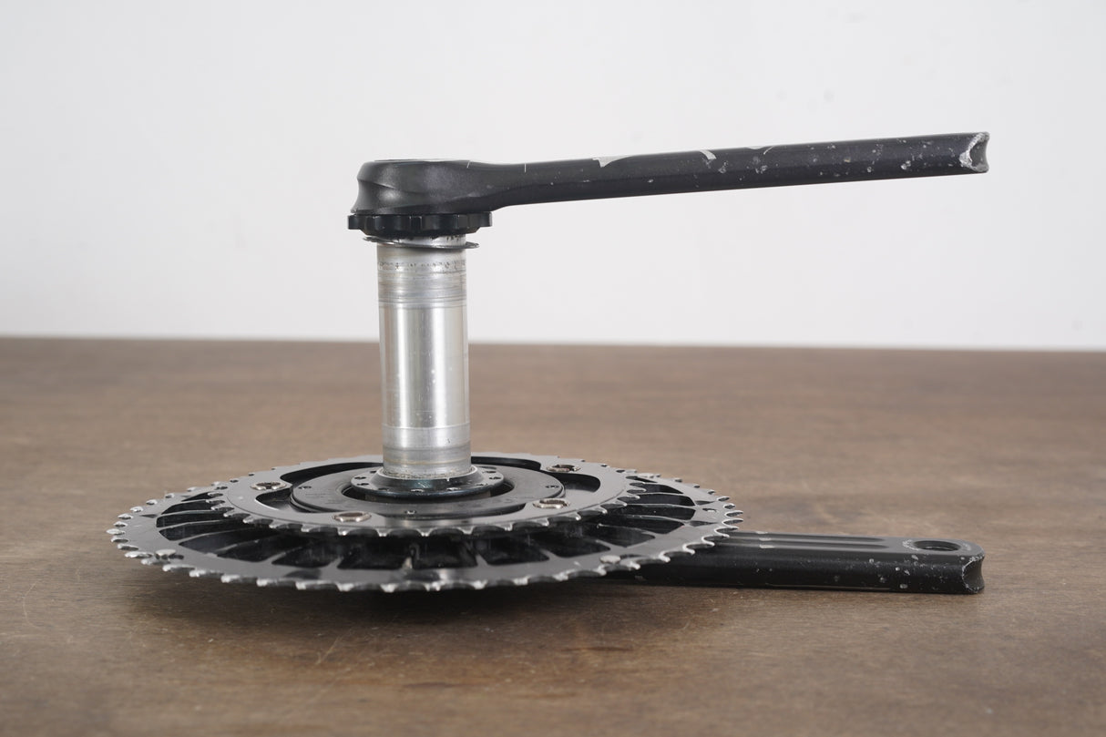 172.5mm 52/36T BB30 Rotor 3DF Power2Max Power Meter Road Crankset 3D