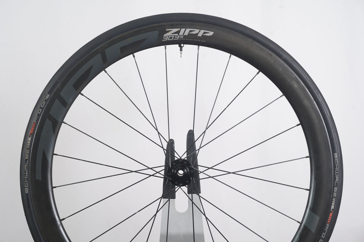 Zipp 303 S 76/176 Carbon Tubeless Clincher Disc Wheelset 11 Speed 303S