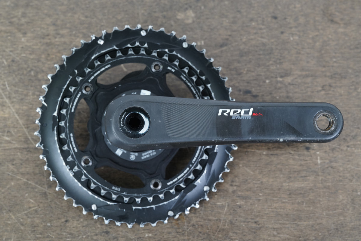 172.5mm 53/39T BB30 SRAM Red 22 Quarq DZero Power Meter Crankset 762g