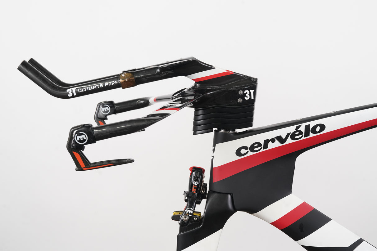 54cm Cervelo P5 TT Triathlon Carbon Rim Brake Frameset + Magura + Handlebar