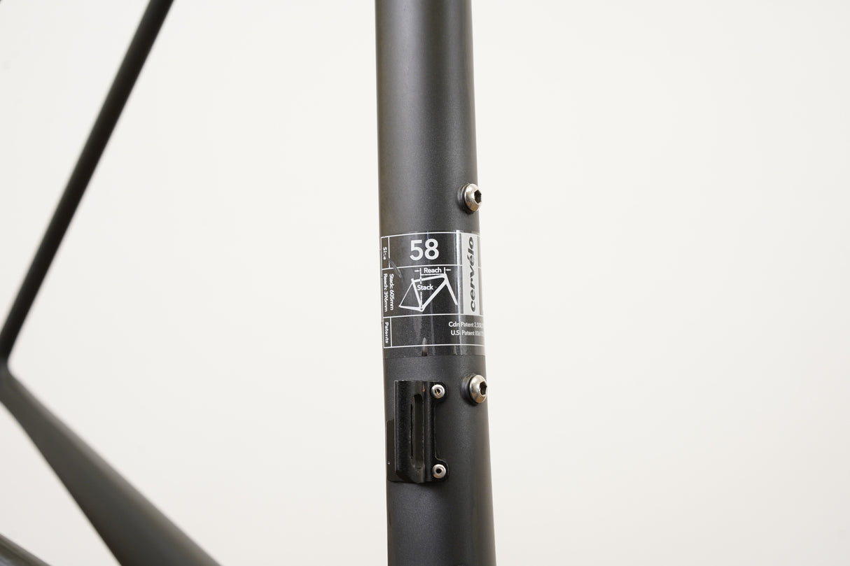 58cm Cervelo R5 Carbon Rim Brake Road Frameset