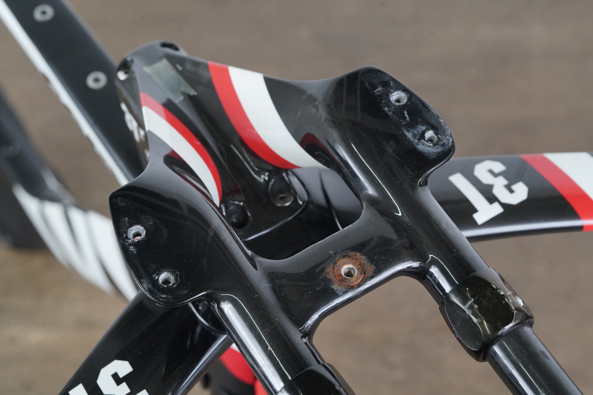 54cm Cervelo P5 TT Triathlon Carbon Rim Brake Frameset + Magura + Handlebar