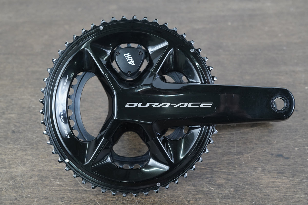 170mm 52/36T Dura-Ace FC-R9200 4iiii Dual Sided Power Meter Crankset 9200 721g