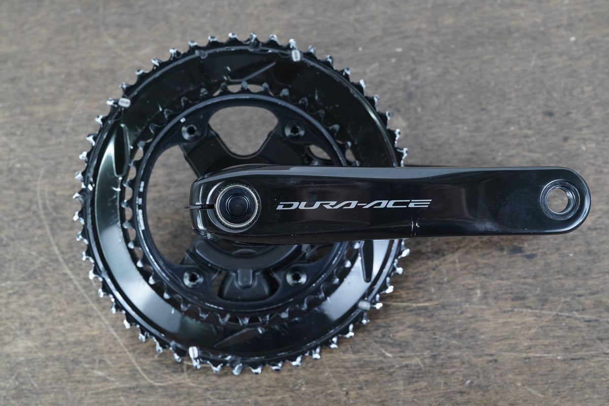 170mm 52/36T Dura-Ace FC-R9200 4iiii Dual Sided Power Meter Crankset 9200 721g