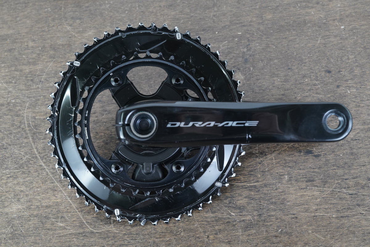 170mm 52/36T Dura-Ace FC-R9200 4iiii Dual Sided Power Meter Crankset 9200 721g