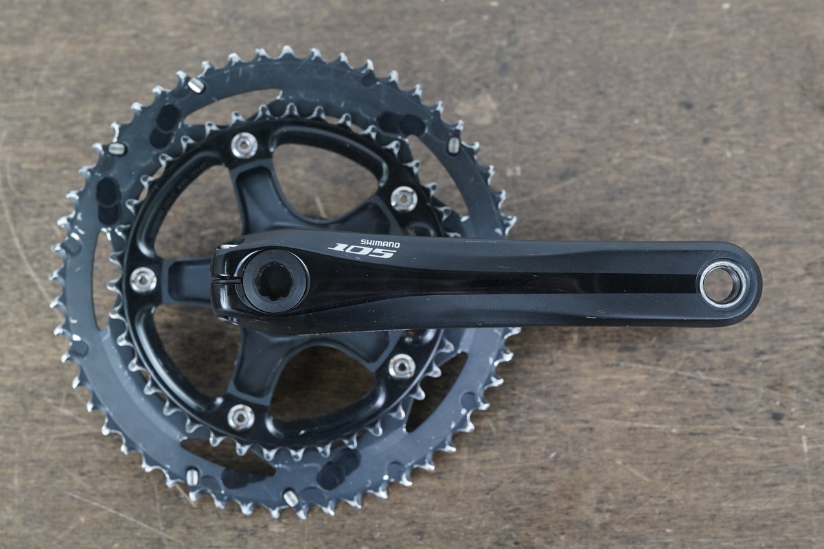 175mm 53/39T Shimano 105 FC-5700 10 Speed Crankset 778g