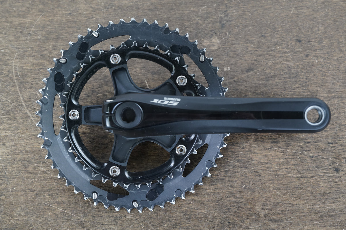 175mm 53/39T Shimano 105 FC-5700 10 Speed Crankset 778g