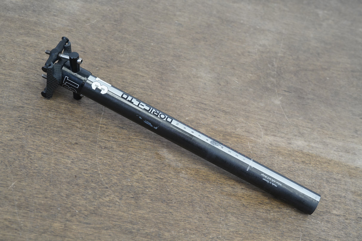 27.2mm 3T Doric LTD 0 Carbon Setback Road Seatpost 178g