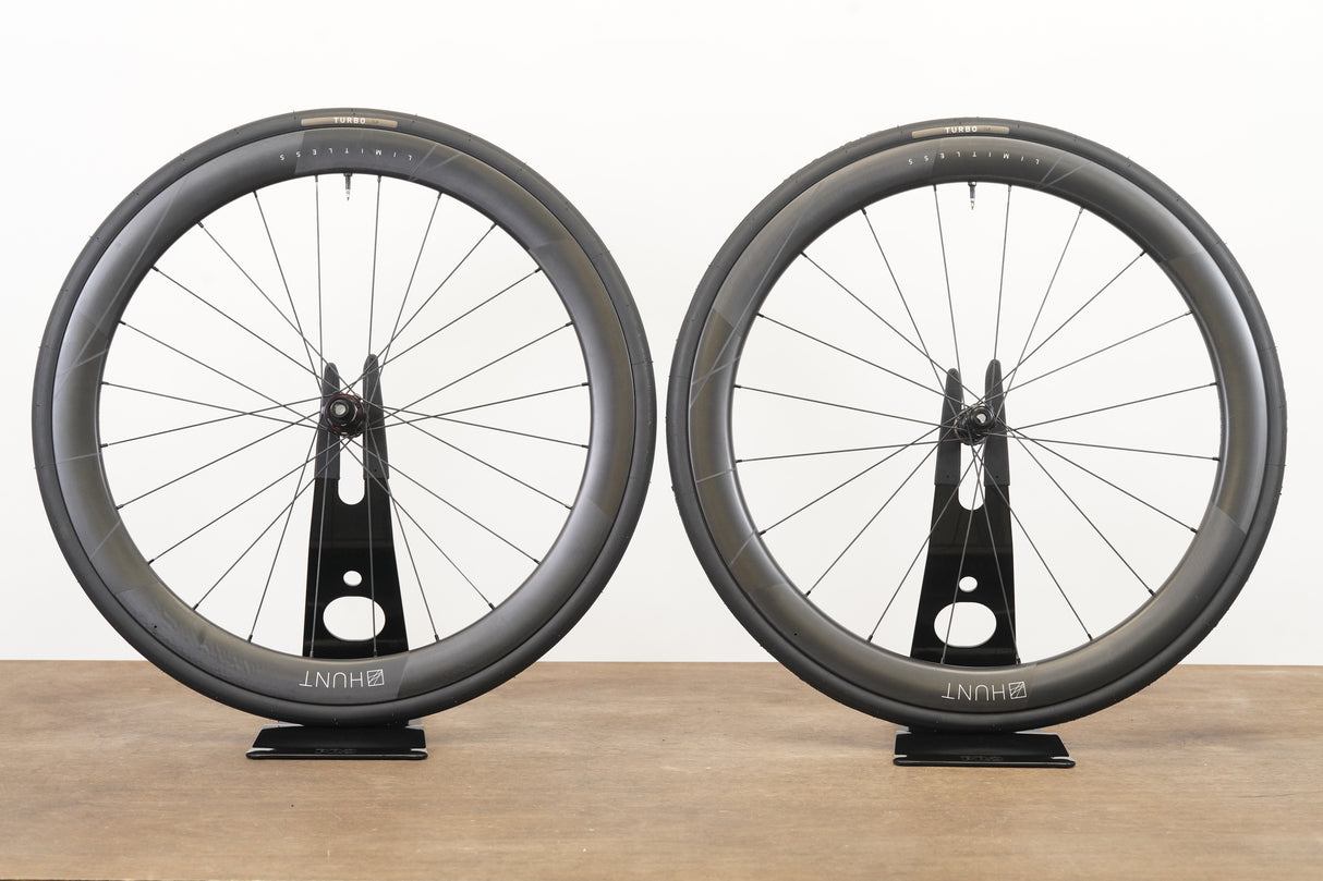 Hunt Sub50 Limitless Carbon Tubeless Clincher Disc Brake Wheelset XDR 12 Speed