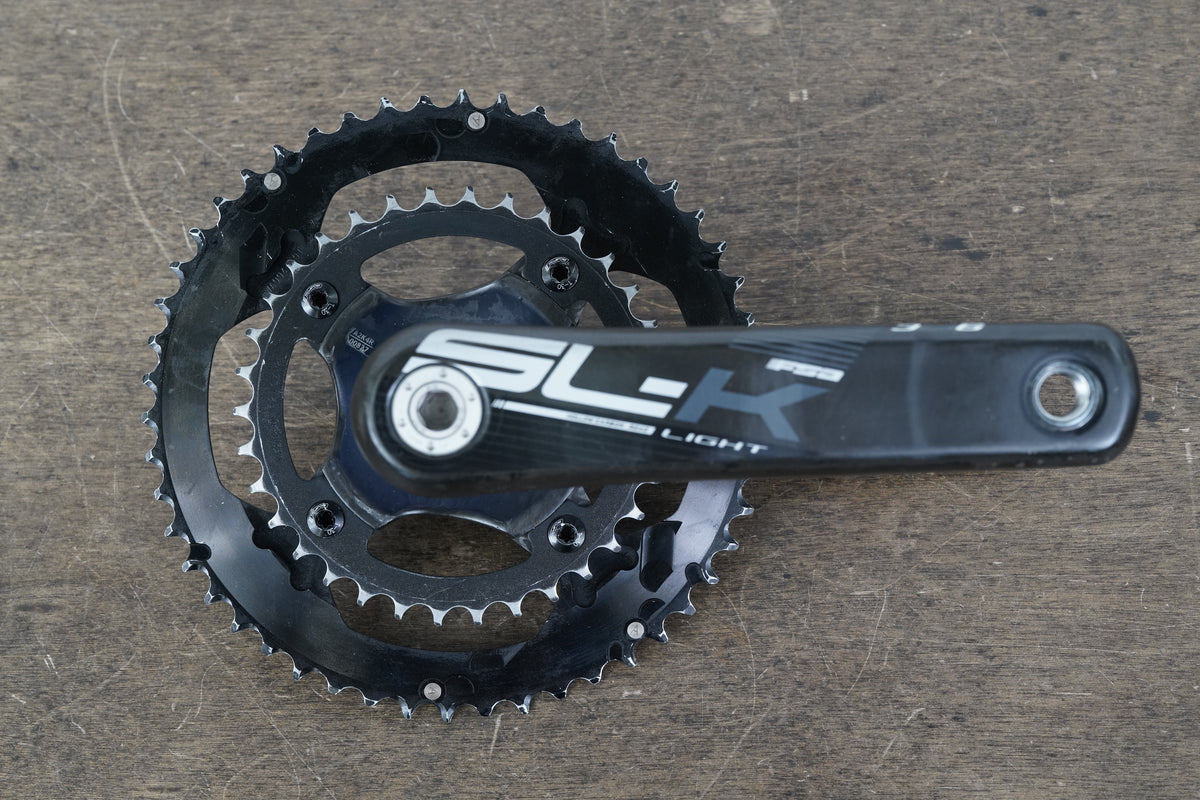 172.5mm 50/34T BB386 FSA SL-K Light Carbon Road Crankset SLK 586g