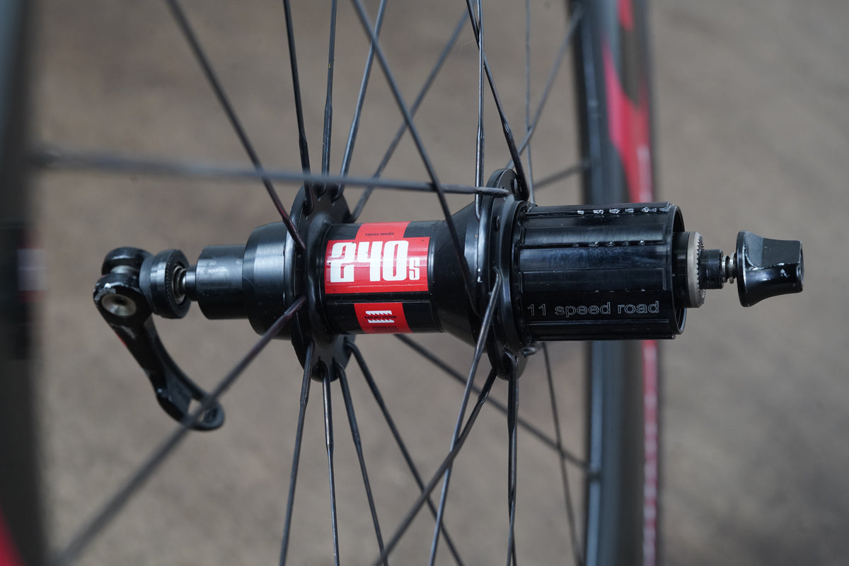 FFWD F9R DT Swiss 240s Carbon Tubular Rim Brake Wheelset 11 Speed