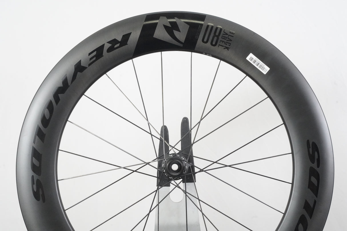 NEW Reynolds Blacklabel Aero 80 Carbon Tubeless Disc Wheelset + Bag