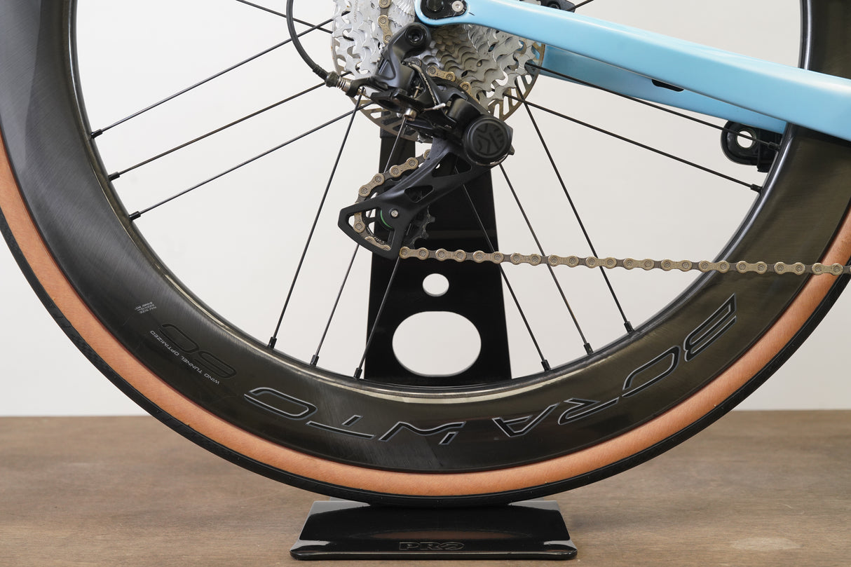 48cm De Rosa SK Pininfarina Campagnolo Ekar Bora WTO Carbon Disc Brake Road Bike