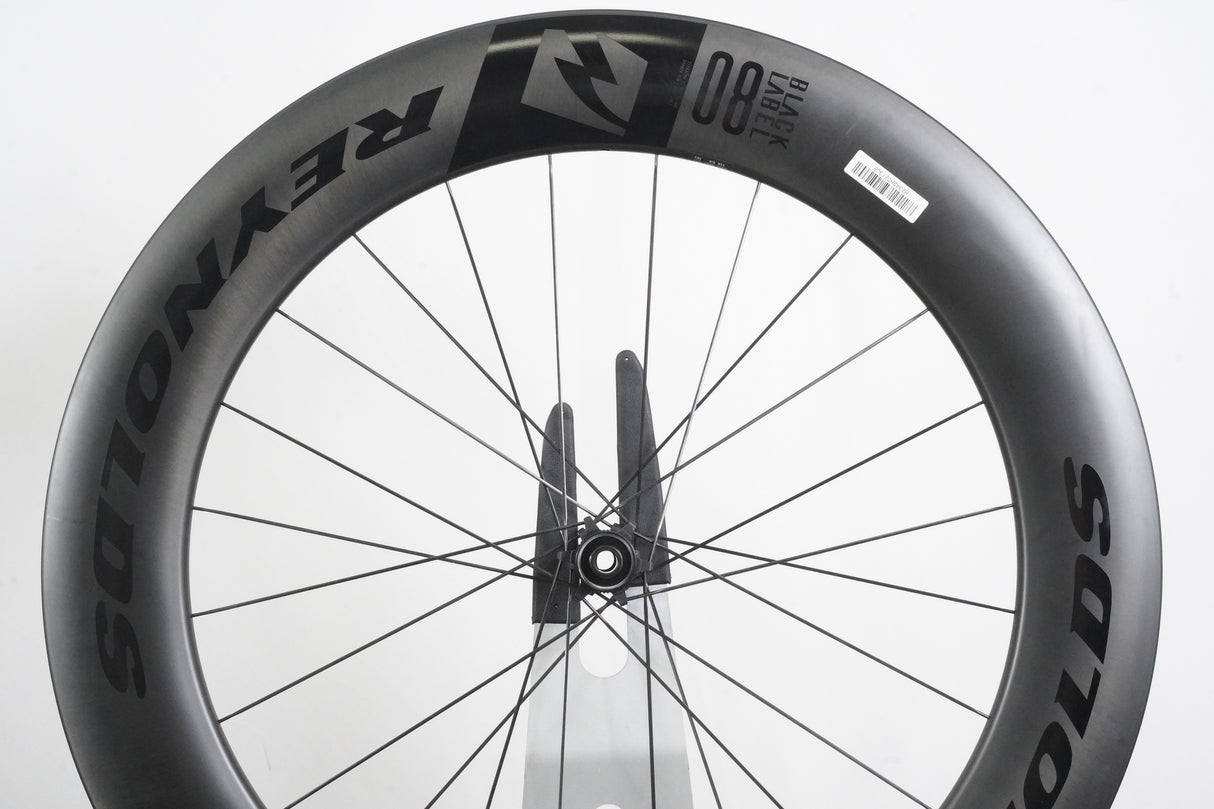 NEW Reynolds Blacklabel Aero 80 Carbon Tubeless Disc Wheelset + Bag