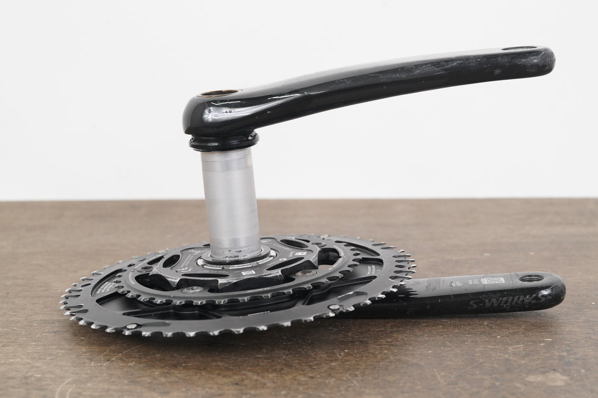 172.5mm 52/36T BB30 Specialized S-WORKS Quarq Power Meter Crankset 689g