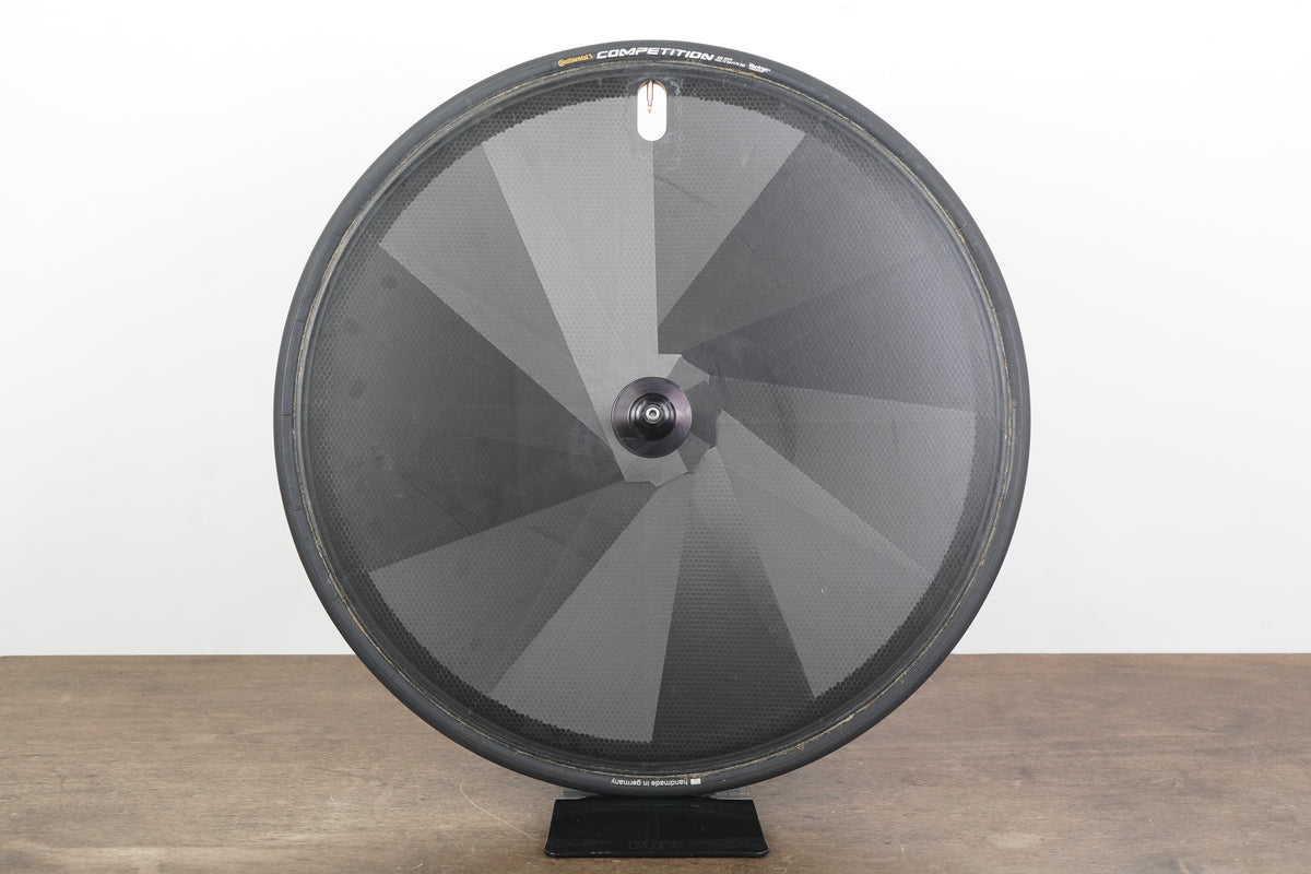 REAR Zipp Super-9 Carbon Tubular Rim Brake Disc Wheel Shimano/SRAM 11 Speed