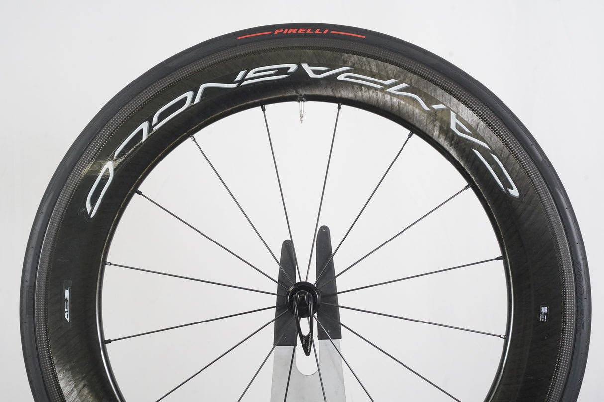 FRONT Campagnolo Bora WTO 77 Carbon Tubeless Clincher Rim Brake Wheel