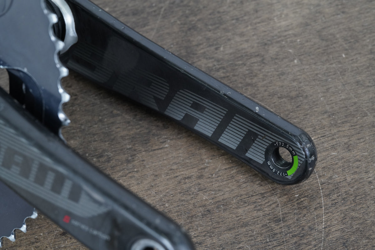 172.5mm 52/36T BB30 SRAM S900 Carbon Crankset 732g