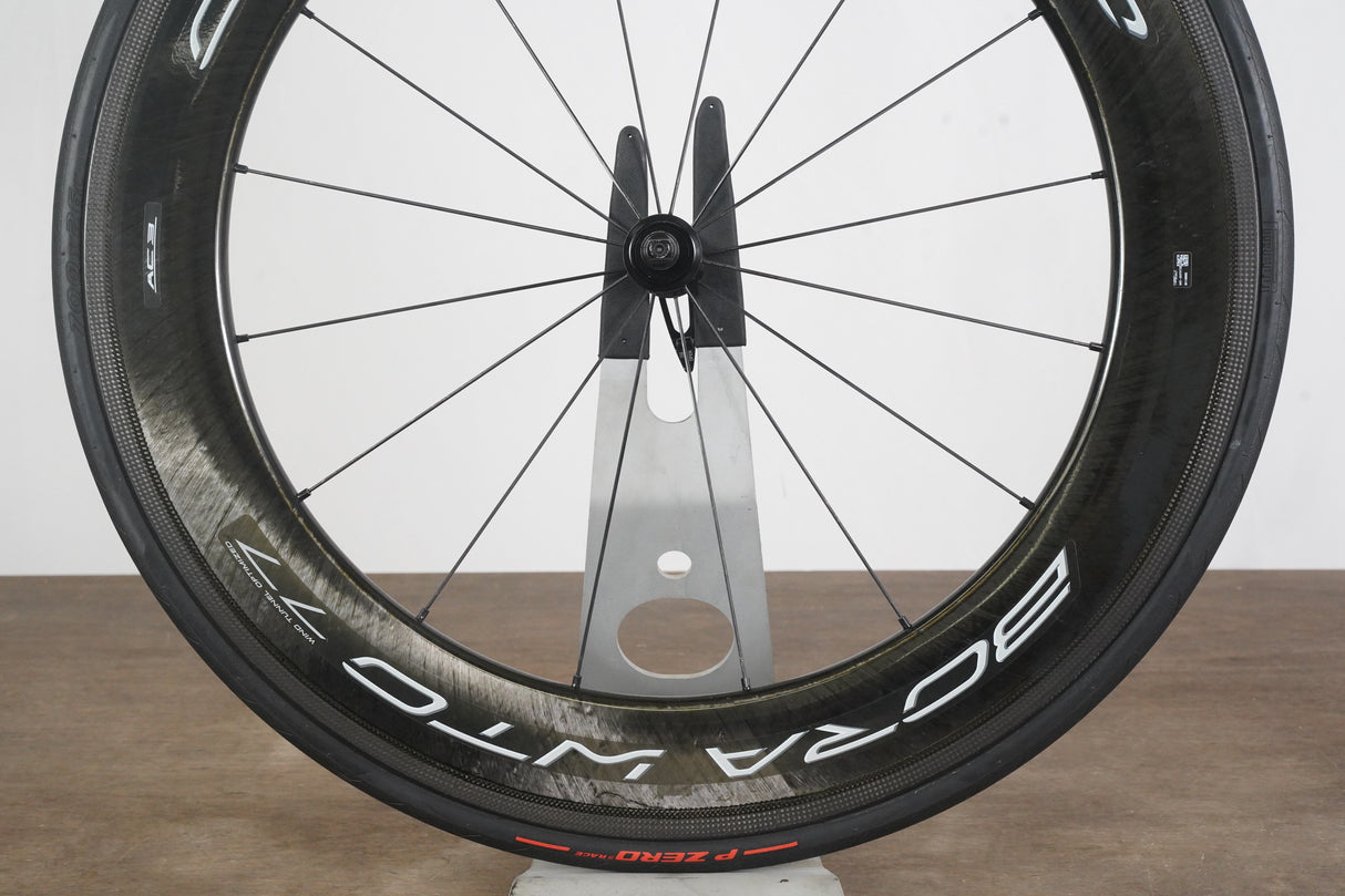 FRONT Campagnolo Bora WTO 77 Carbon Tubeless Clincher Rim Brake Wheel