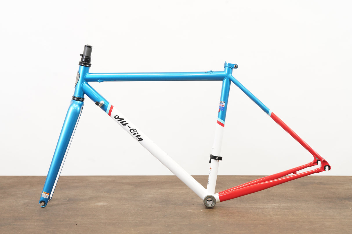 46cm All-City Mr. Pink Zona Steel Rim Brake Road Frameset