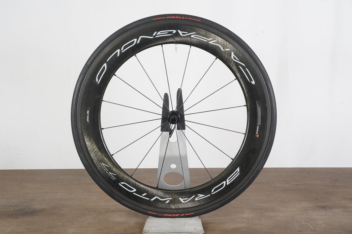 FRONT Campagnolo Bora WTO 77 Carbon Tubeless Clincher Rim Brake Wheel