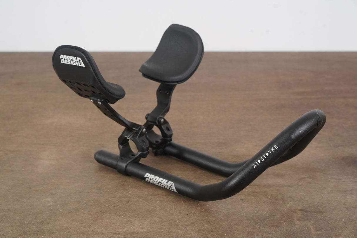 Profile Design Airstryke Alloy Extensions Triathlon Clip-On Extensions + Pads