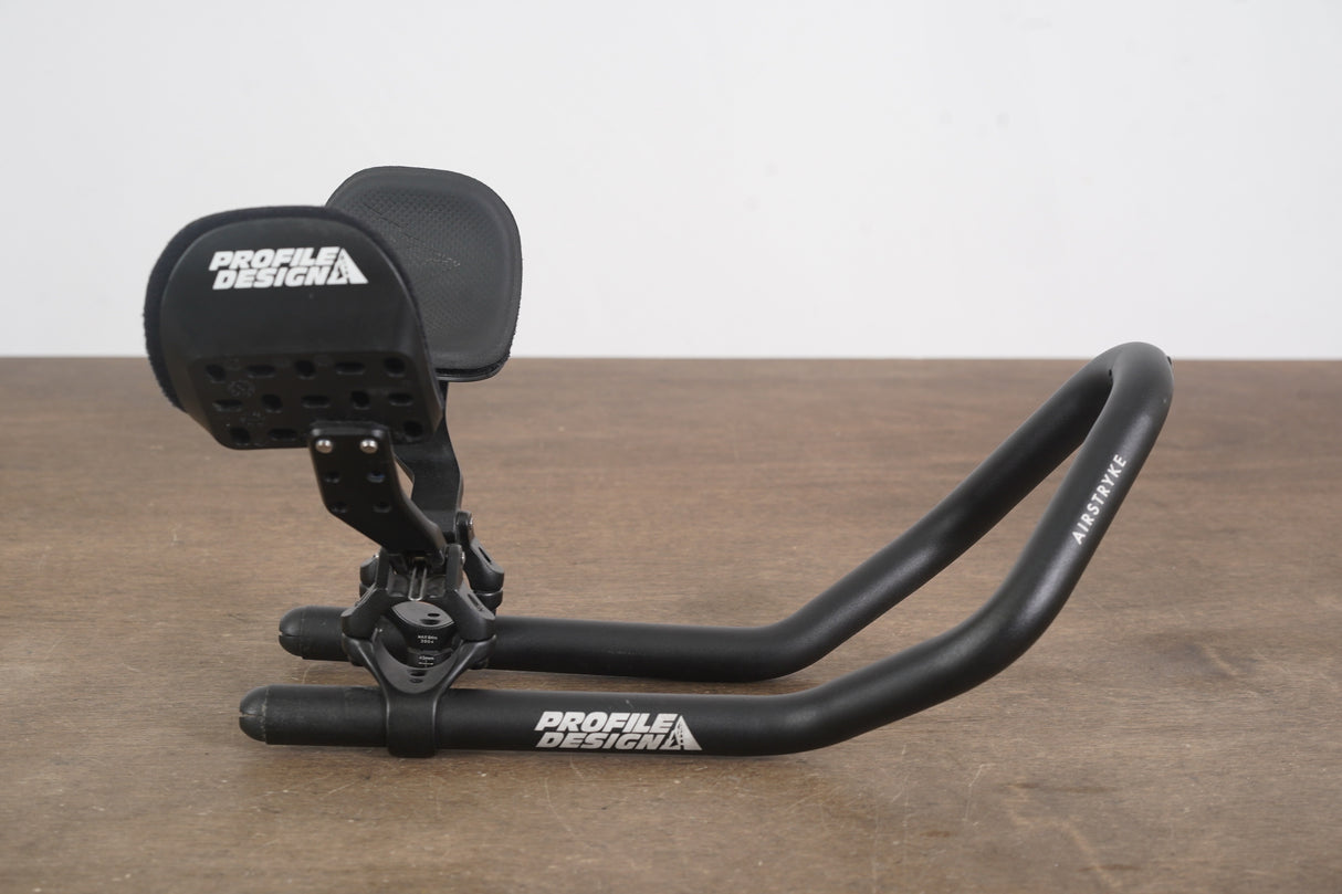 Profile Design Airstryke Alloy Extensions Triathlon Clip-On Extensions + Pads