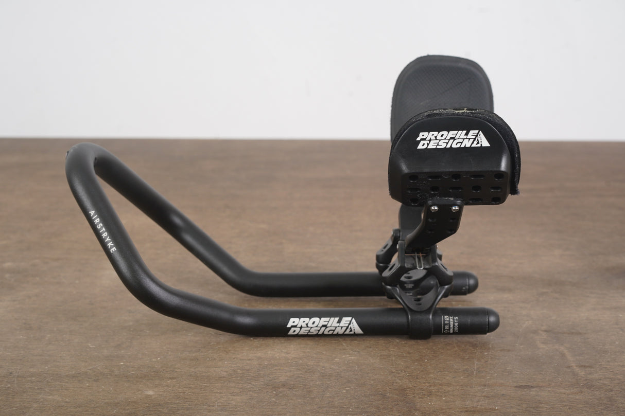 Profile Design Airstryke Alloy Extensions Triathlon Clip-On Extensions + Pads