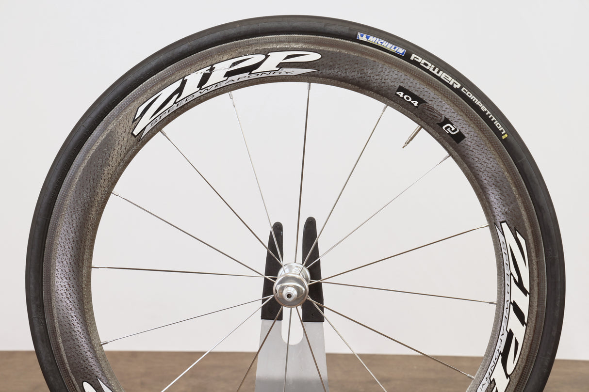 Zipp 404 88/188 Carbon Clincher Rim Brake Wheelset 10 Speed