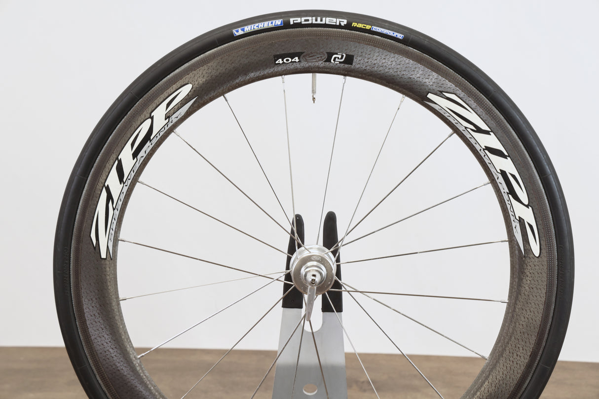 Zipp 404 88/188 Carbon Clincher Rim Brake Wheelset 10 Speed