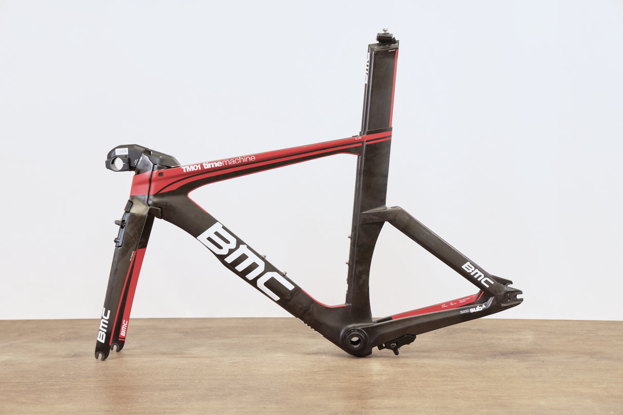 *Damaged* S (Small) BMC TimeMachine TM01 Carbon Rim TT Triathlon Frameset TM 01